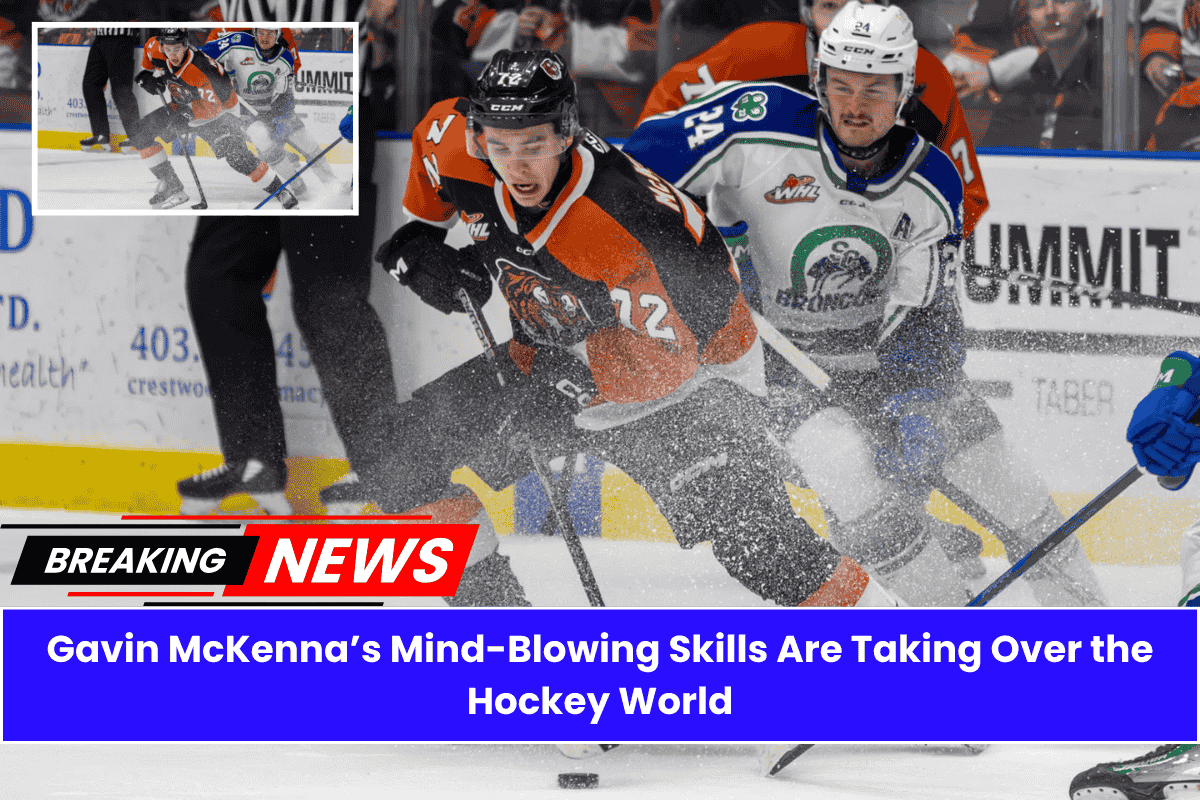 Gavin McKenna’s Mind-Blowing Skills Are Taking Over the Hockey World
