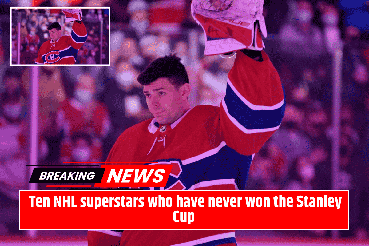 Ten NHL superstars who have never won the Stanley Cup
